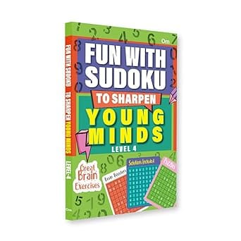 Fun With Sudoku To Sharpen Young Minds Level -4