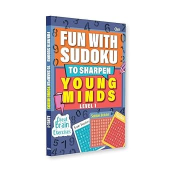 Fun With Sudoku To Sharpen Young Minds Level -1