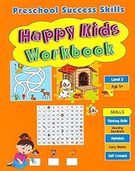 Preschool Success Skills Happy Kids Workbook {level 3}