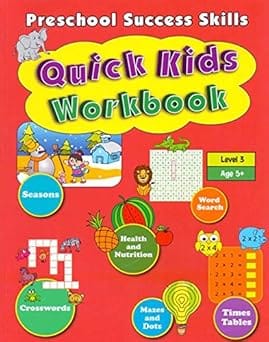 Preschool Success Skills Quick Kids Workbook {level 3}