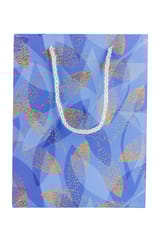 Elegant Premium Gift Bag Combo – Set of 2 | Festive & Party Use | Leaf Pattern Design | Rope Handle