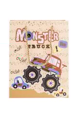 Kids' Fun Gift Bags – Vehicle Theme (Set of 2 Designs: Traffic Jam & Monster Truck)
