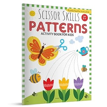 Scissor Skills Patterns (activity Book For Kids)