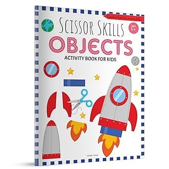 Scissor Skills Objects (activity Book For Kids)