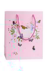Best Wishes Gift Bags Set of 4 | Elegant Butterfly & Floral Designs
