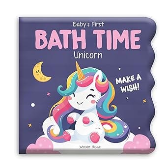 Babys First Bath Time Unicorn