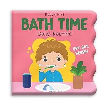 Babys First Bath Time Daily Routine