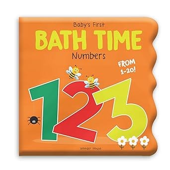 Babys First Bath Time 1,2,3 Bath Book