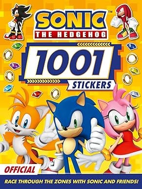 Sonic The Hedgehog 1001 Stickers