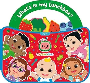 Cocomelon Whats In My Lunchbox? Carry-along Board Book