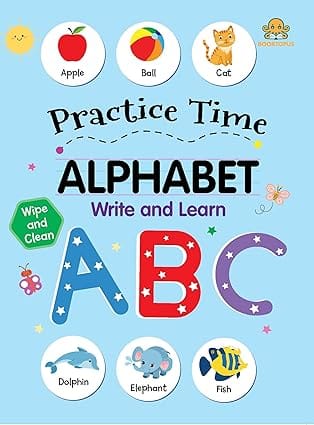 Lets Practice Wipe N Clean Alphabets