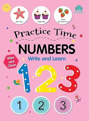 Lets Practice Wipe N Clean Numbers