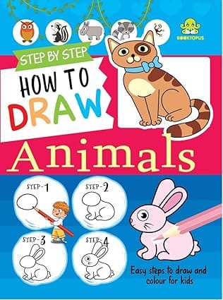 Step By Step Learn To Draw Animals