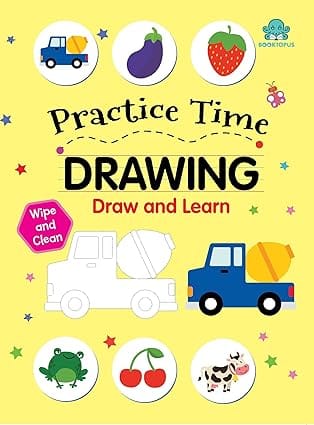 Lets Practice Wipe N Clean Drawing