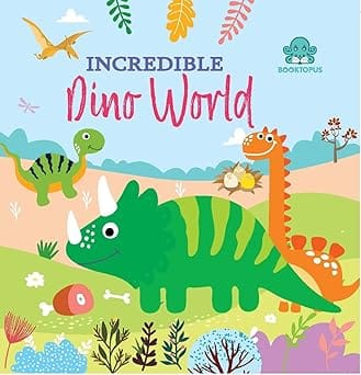 Incredible Dino World Tail Board Book