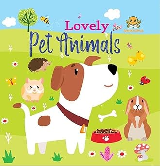 Lovely Pet Animals Tail Board Book