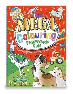Mega Colouring Farmyard Fun