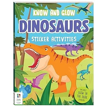 Know And Glow Dinosaurs Sticker Activities