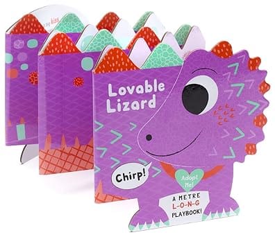 My Pawsome Pets Lovable Lizard Interactive Pet Book
