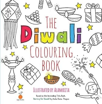 The Diwali Colouring Book
