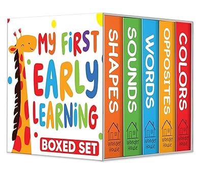 My First Early Learning Mini Boxset 5 Mini Board Books