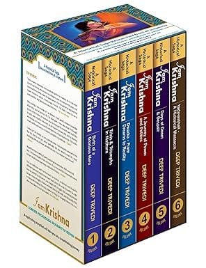I Am Krishna - Complete Psychological Biography Of Krishna (set Of 6 Books)