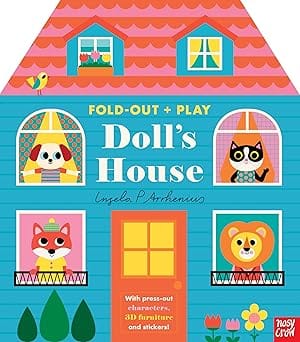 Fold-out + Play Dolls House