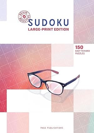 Brain Boosters Sudoku Large-print Edition