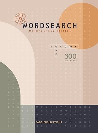 Brain Boosters Word Search Mindfulness Edition (french Edition)