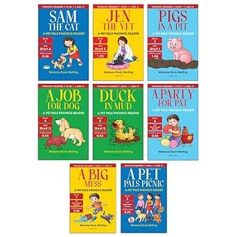 Phonics Reader Level 1 (pack Of 8)