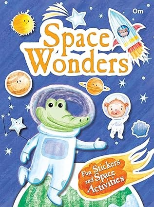Space Wonders Fun Stickers And Space Activities | Sticker Activity Book