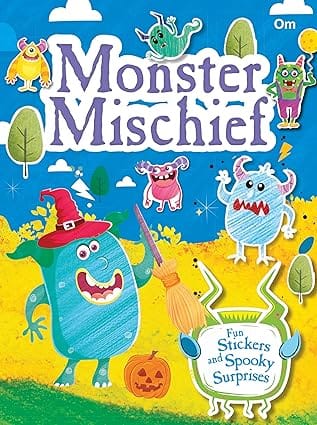Monster Mischief Fun Stickers And Spooky Surprises | Sticker Activity Book