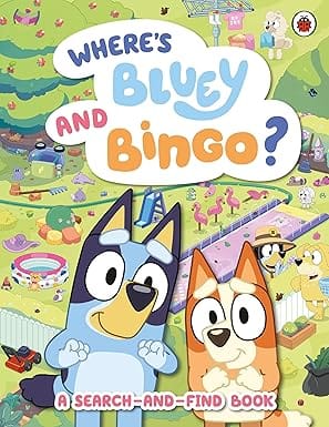 Bluey Wheres Bluey And Bingo? A Search-and-find Book