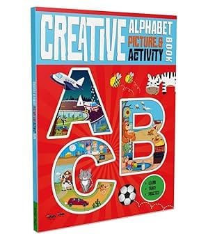 Creative Alphabets Picture & Activity Book Explore Letters With Coloring, Tracing & Matching