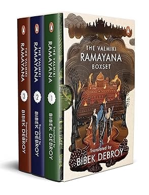 The Valmiki Ramayana (box Set Of 3)