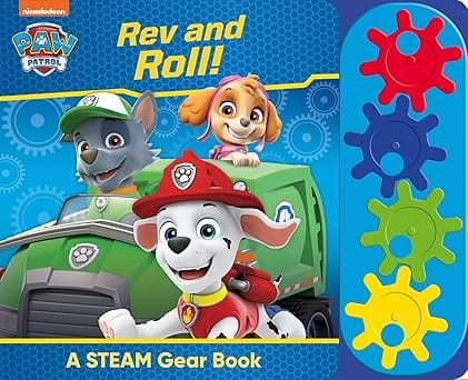 Nickelodeon Paw Patrol Rev And Roll! A Steam Gear Sound Book