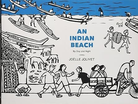An Indian Beach - By Day And Night