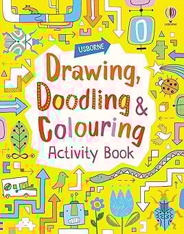 Drawing, Doodling And Colouring Activity Book
