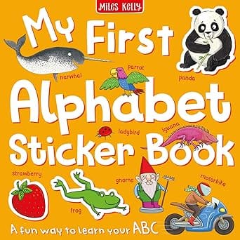 My First Alphabet Sticker Book
