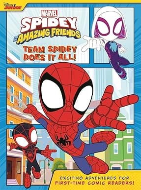 Marvel Spidey And His Amazing Friends Team Spidey Does It All! (comic Book)