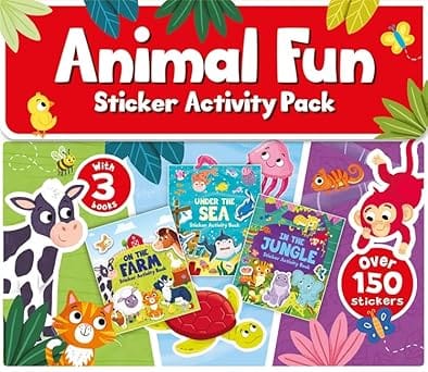 Animal Fun Sticker Activity Pack