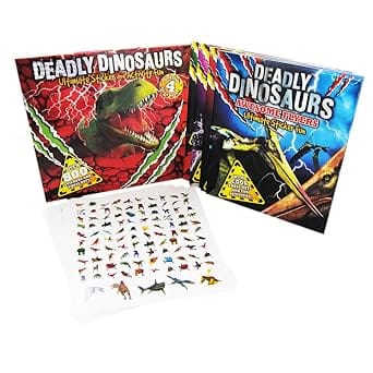 Deadly Dinosaurs Ultimate Sticker And Activity Fun Box Set