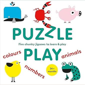 Puzzle Play Five Chunky Jigsawa To Learn And Play