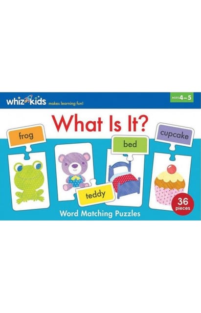 Whiz Kids Word Matching Puzzles What Is It?