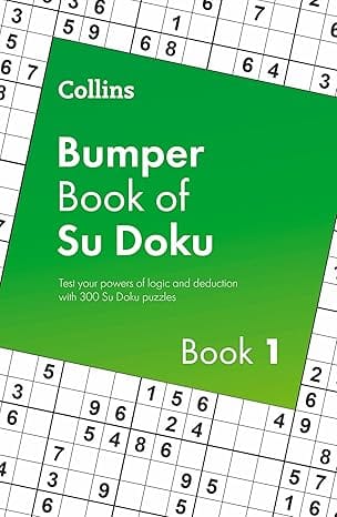 Collins Bumper Book Of Su Doku Book 1 300 Su Doku Puzzles (collins Su Doku)