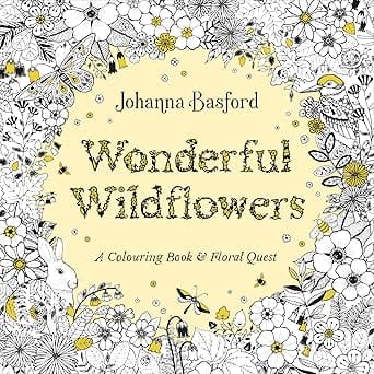 Wonderful Wildflowers A Colouring Book & Floral Quest