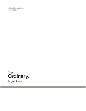 The Ordinary Ingredients