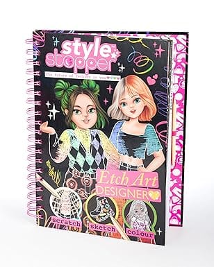 Stylestopper Etch Art Sketchbook | Art Project