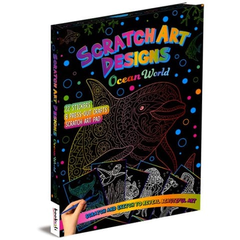 Scratch Art Designs Ocean World