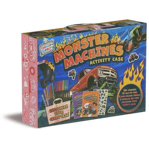 Colour & Carry Monster Machines Activity Case